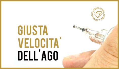 giusta velocità dell'ago