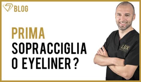 prima sopracciglia o eyeliner