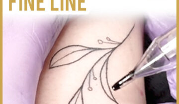 tattoo fine line esecuzione completa