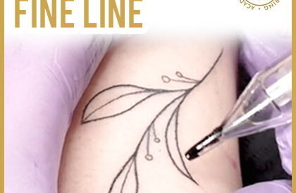 tattoo fine line esecuzione completa
