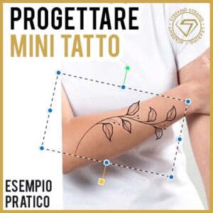 progettare mini tattoo