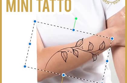 progettare mini tattoo